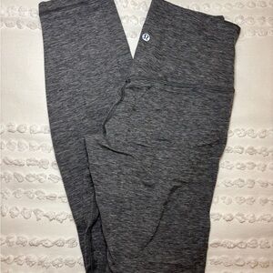 Lululemon Gray Wunder Under Tight 28”
